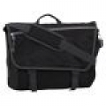 Classic Gear Black Messenger/Laptop Bag (Large)